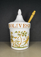 Pot à olives décoré