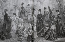 RARE Recueil XIXe siècle – Journal La Mode Illustrée Paris +400 lithographies