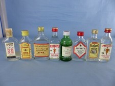 Lot 8 Mignonnettes LONDON DRY GIN SEAGERS BEEFEATER GILBEY'S HOUSE OF LORD 