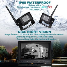 7" 1080P Display AHD Kit de