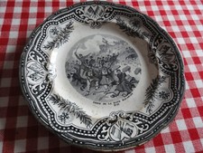 Ancienne assiette parlante  en