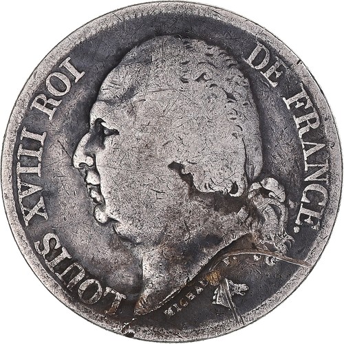Monnaie france louis - france,, xviii