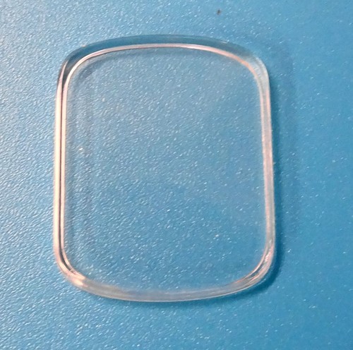 Verre montre rectangle x - montre,