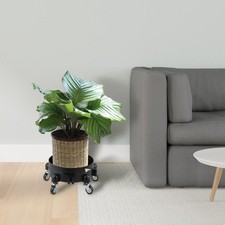 Chariot à roulettes pour pots de fleurs, pour jardin, garage, lavage de