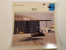 BELL 47  Helicoptere fiche