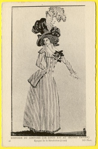 Old postcard engraving history - postcard,
