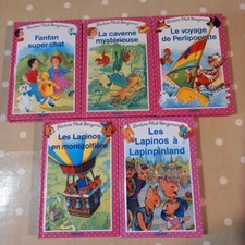 Lot De 5 Livres Lecture Club Benjamin 5 a 9 ans Les Lapinos Fanfan Le Voyage 