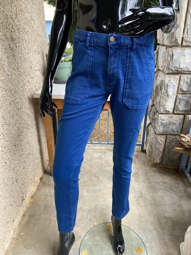 Pantalon bleu taille s - pantalon, ba&sh
