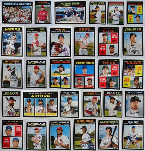 2020 topps heritage baseball - 2020,