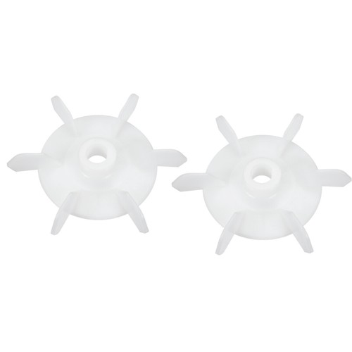 2pcs 115x14mm white plastic - 115x14mm,