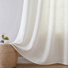 Rideau en Lin Naturel