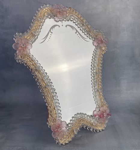 Miroir vénitien verre - , de