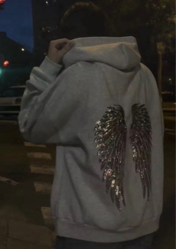 Pull ailes ange strass - ailes,