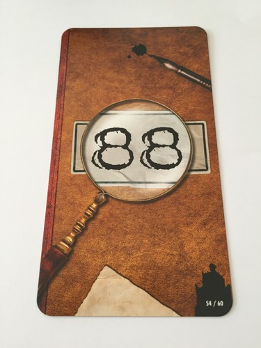 Carte sherlock holmes - carte, 54/60