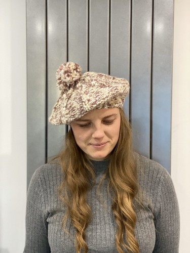 Béret laine mélangée - béret,
