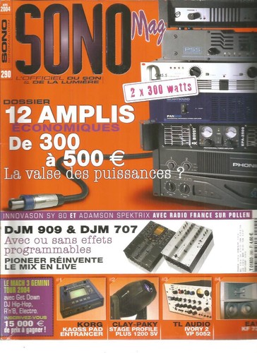 Sono magazine 290 vielle - sono,