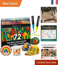 Feutres Acryliques 72 Couleurs