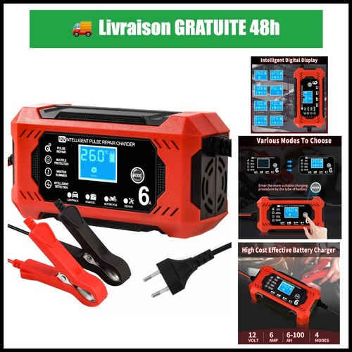 Chargeur batterie voiture - 12, v