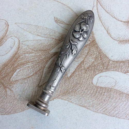 Cachet sceau cire ancien en - ancien,