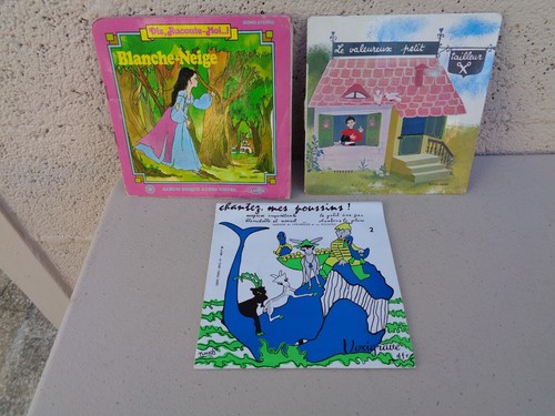 45t vinyles blanche - blanche, neige