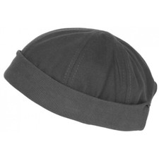 Bonnet Docker Gris en Coton