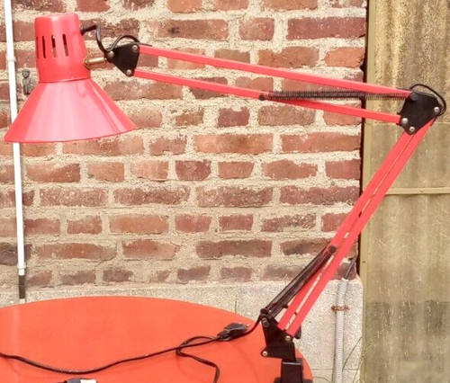 Lampe bureau rouge - de,