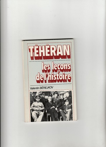 Téhéran les leçons - , de