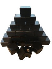 Lot of 20 Black Ring Gift Box