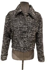 Magnifique Blouson Veste Tweed
