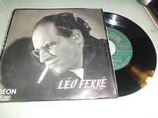  VINYLE 45 TOURS EP  LEO FERRE