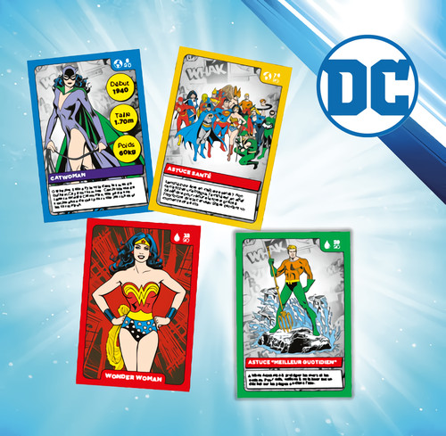 Carte auchan comics - carte,