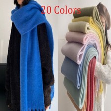 Femmes Hommes Cachemire Ecosse Couverture Surdimensionnée Laine Écharpe /