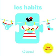 Livre puzzle - Les Habits |