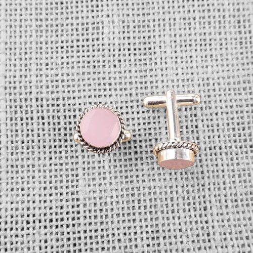 Boutons manchette argent - boutons,
