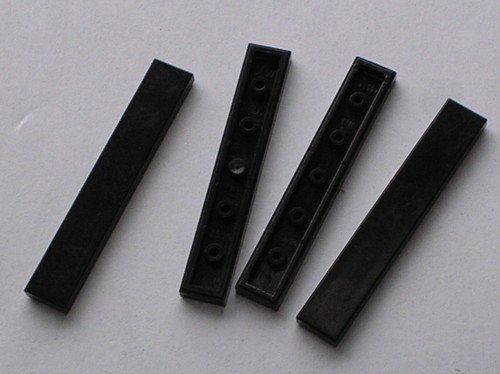 Tile black lego - tile, /