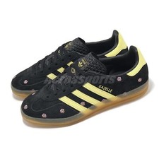 adidas Originals Gazelle Indoor W Black Floral Embroidery Women Casual IF4490
