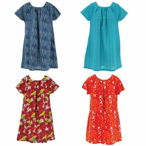 Robe ample poches plissées - ample,