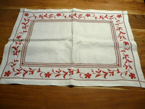 Linge ancien napperon lin - linge,
