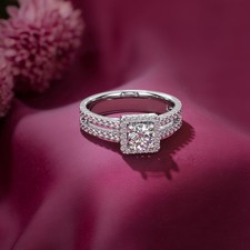 Bague de fiançailles femme en