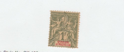 Timbre france saint pierre - france,