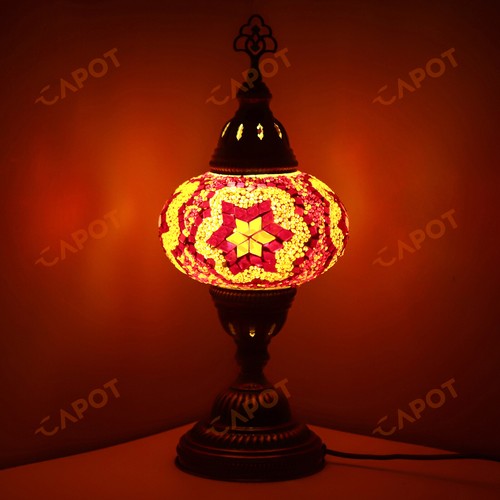 Lampe bureau mosaïque - lampe,