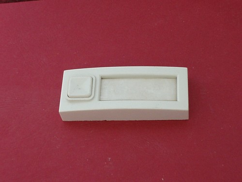 Bouton sonnette porte