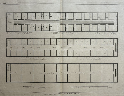 Arche noe plans trois etages - plans,