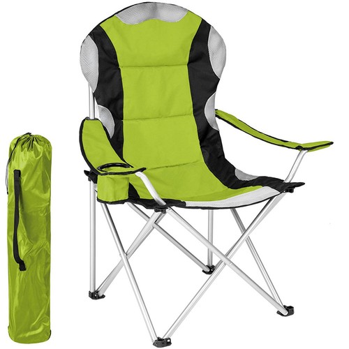 Chaise camping rembourrée - chaise,