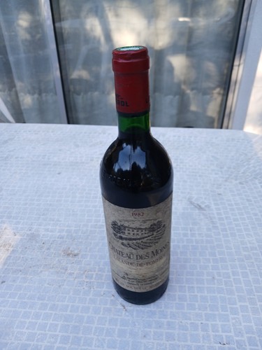 Bouteille bordeaux rouge - 1, de