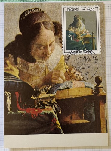 Carte postale premier - premier, jour