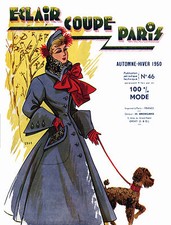 1950 fall eclair - 1950, paris