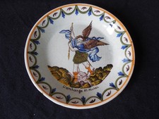 ANCIENNE ASSIETTE EN FAIENCE