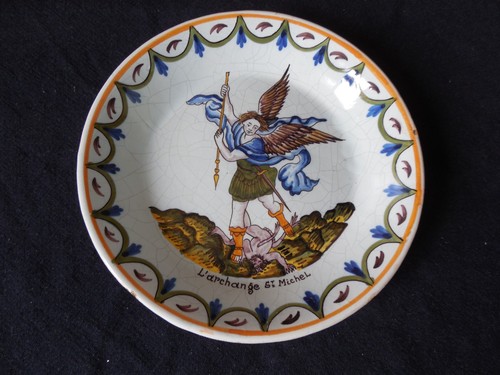 Ancienne assiette faience - en,