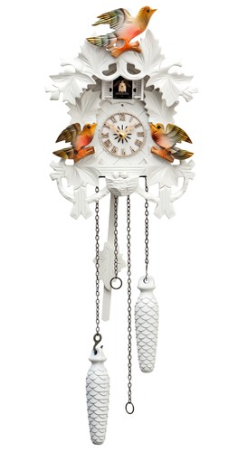 Pendule coucou quartz 8 - coucou, à